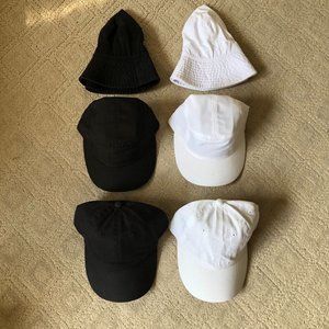 Unbranded Decky Hat 6 Panel Dad Hat Caps, 5 Panel Camp Caps, And Bucket Hats